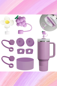 Stanley quenchers, Stanley Tumblers, water bottles, Stanley accessories, Stanley straw covers, Amazon finds