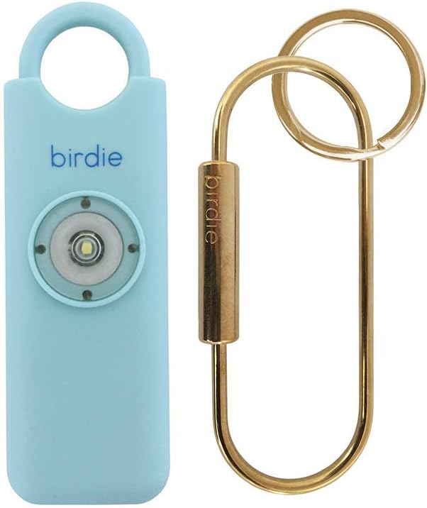back to school essentials, safety alarm, keychain alarm, She’s Birdie safety alarm, siren alarm compact, amazon, the preppy store