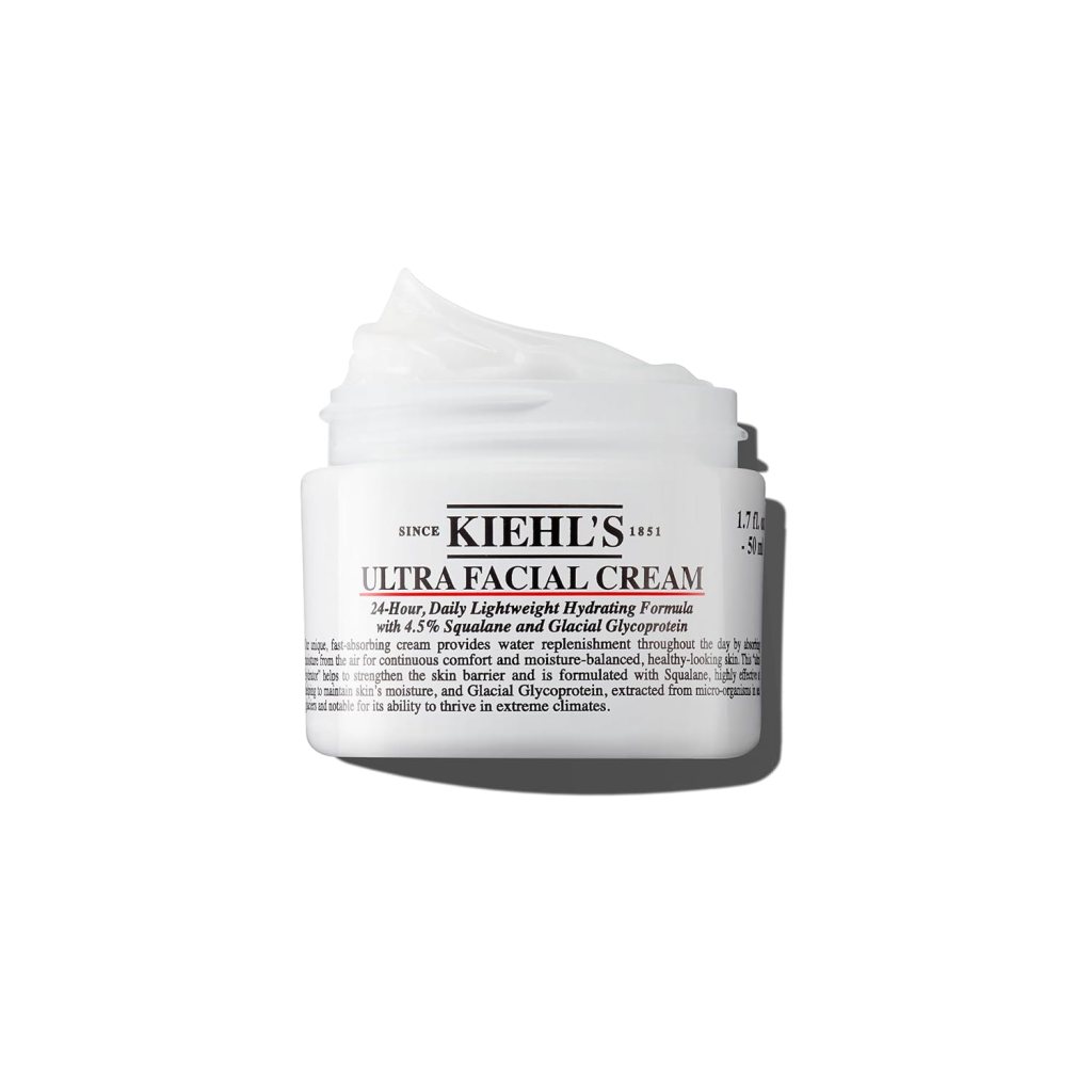 Kiehl’s Ultra Facial Cream, face moisturizer, amazon, preppy store, skincare routine