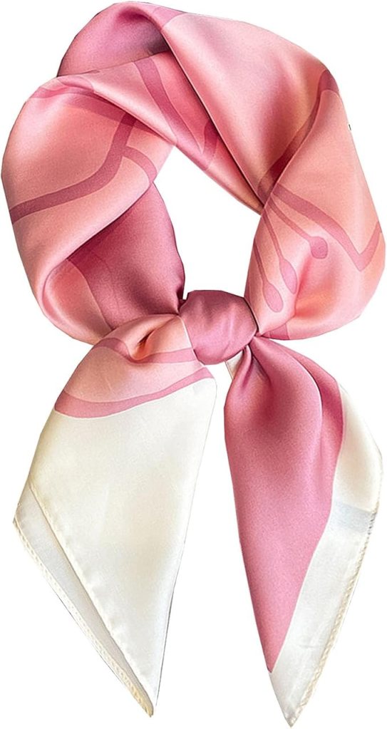 Satin Bandanas Head Scarf For Women Hair Scarves Accessories Lightweight Fashion Wrap Neck Silk Sleeping Headscarf, amazon, preppy store, spring summer fashion trends 2025
